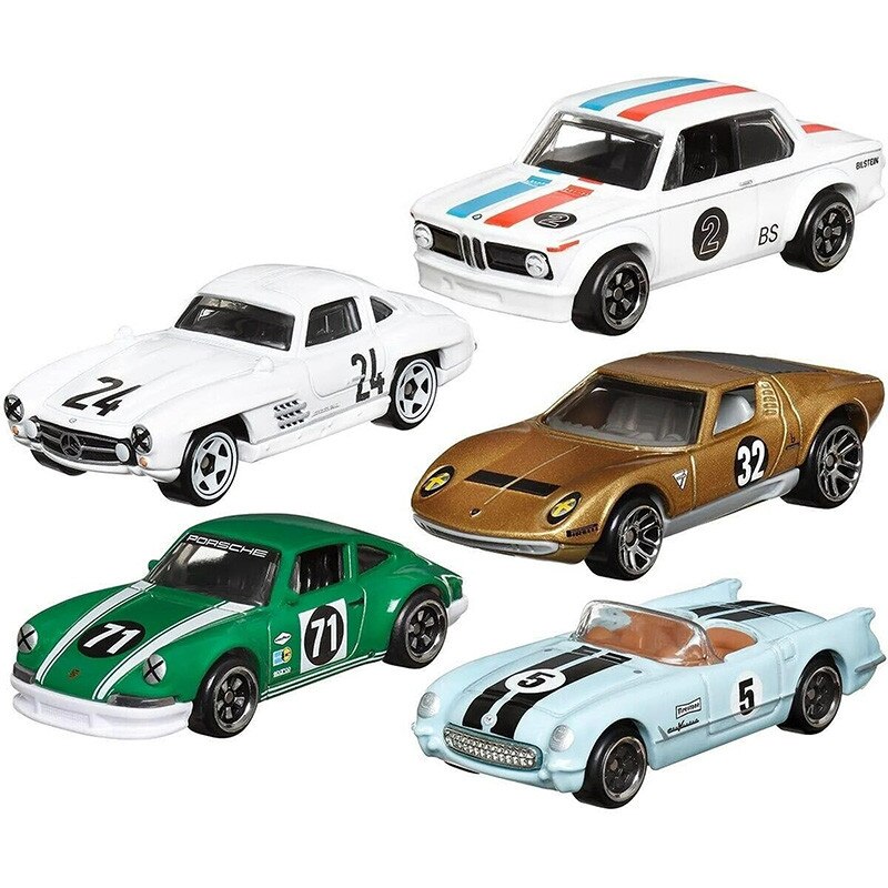 Masinuta metalica Hot Wheels, BMW 2002 Vintage Racing Club, 1:64