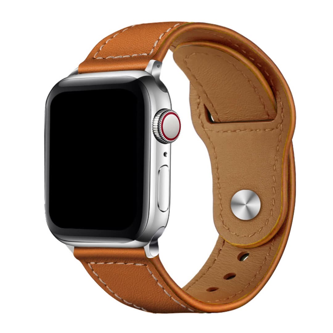 Natural leather strap, Ejiajia, compatible with all Apple Watch