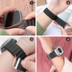 Каишка Alpine Loop CLOOPER™, спортен найлон, съвместим с Apple Watch Ultra/8/7/6/5/4/3/SE, дисплей 42/44/45/49 мм, черен