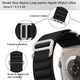 Каишка Alpine Loop CLOOPER™, спортен найлон, съвместим с Apple Watch Ultra/8/7/6/5/4/3/SE, дисплей 42/44/45/49 мм, черен