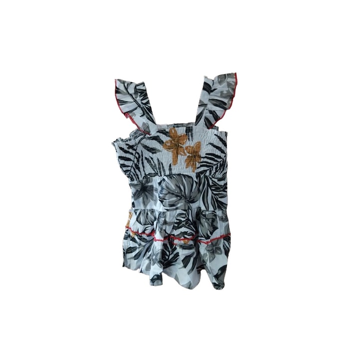 Рокля за момиче Little Lass, многоцветна, памук, 2 години