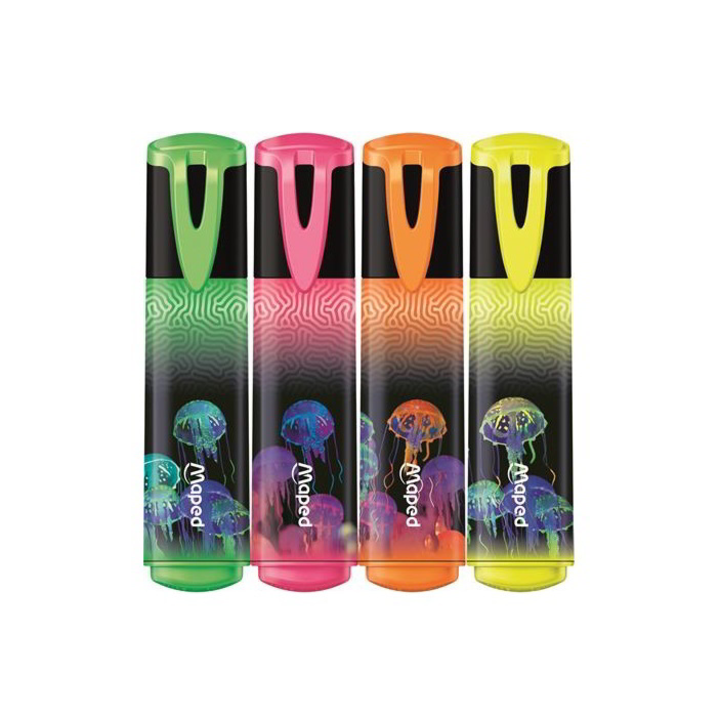 Set Markere, Maped, 4 culori diferite