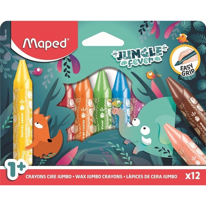 Set de creioane, Maped, 12 culori diferite