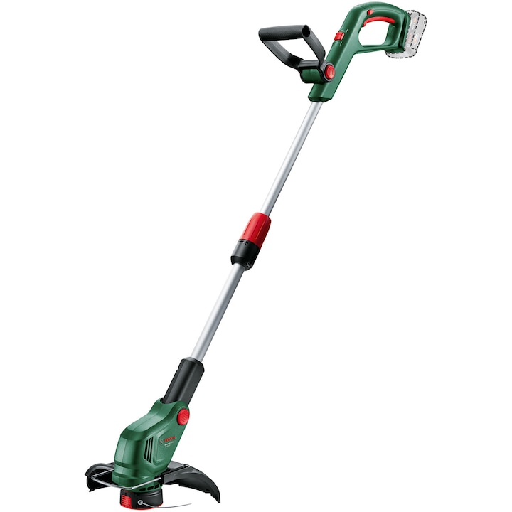 Акумулаторен тример за морава/трева Bosch UniversalGrassCut 18V-26-500, 18 V, Работен диаметър 26 см, Дебелина на телта 1,6 мм, Растителна защита, Без батерия и зарядно в комплекта