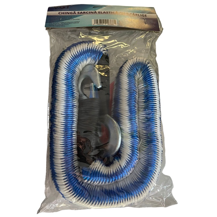 Rugalmas teherheveder két kampóval