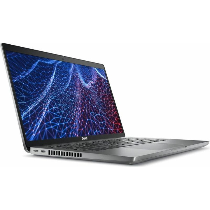 Dell Full 15.6 HD laptop, Intel Core i5 1335U, 16 GB, 512 GB SSD, Intel Iris Xe Graphics, Magyar billentyűzet, Szürke, vírusírtó, böngésző, Windows 11 pro