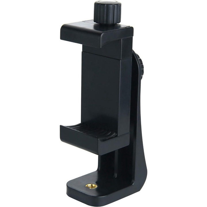 Adaptor pentru trepied pentru telefon, Negru