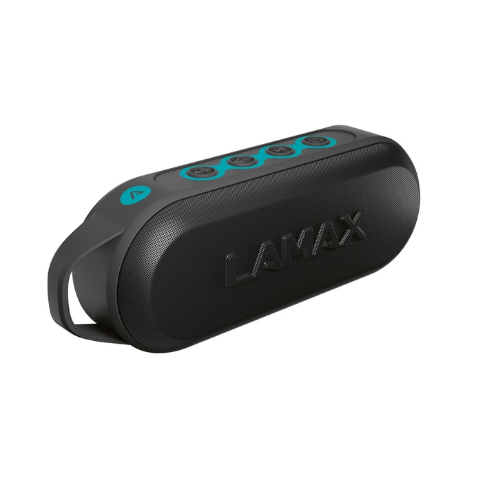 Boxa Bluetooth LAMAX Street2, 15W, USB-C, negru