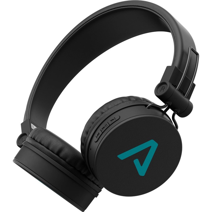 LAMAX Blaze2 Összecsukható vezeték nélküli bluetooth fejhallgató, USB-C, Fekete