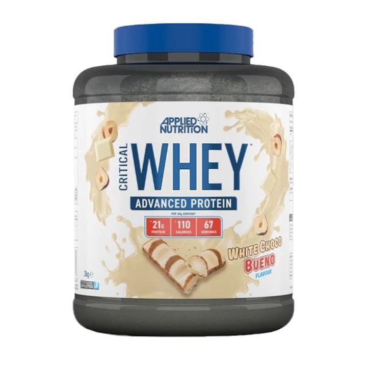 Суроватъчен протеин, Applied Nutrition Critical Whey Advanced Protein, White Choco Bueno, 2 кг