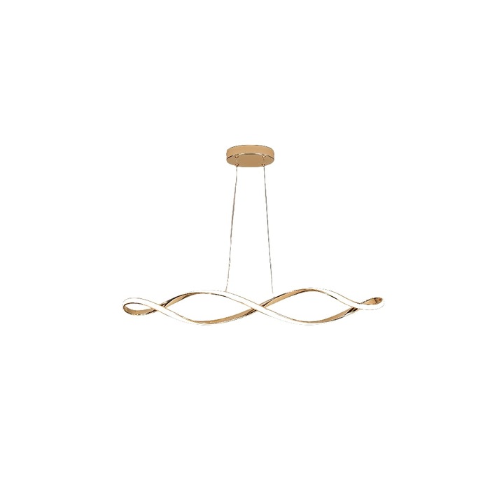 Lustra living LuminiLux, Gold, 92 CM, Metal