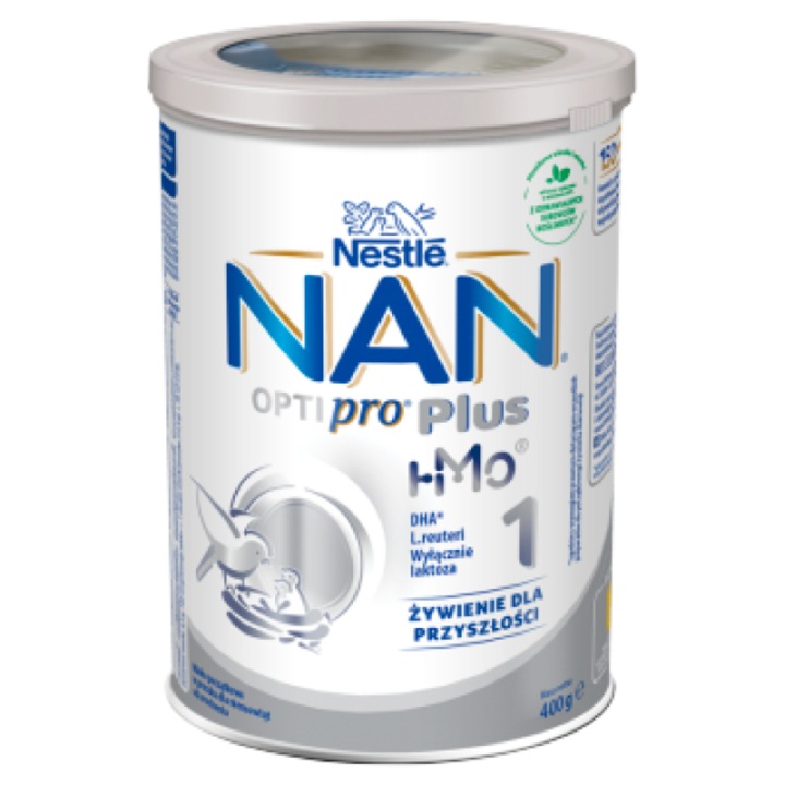 Lapte praf pentru nou-nascuti Nestle NAN Optipro Plus 1 HMO, 400g