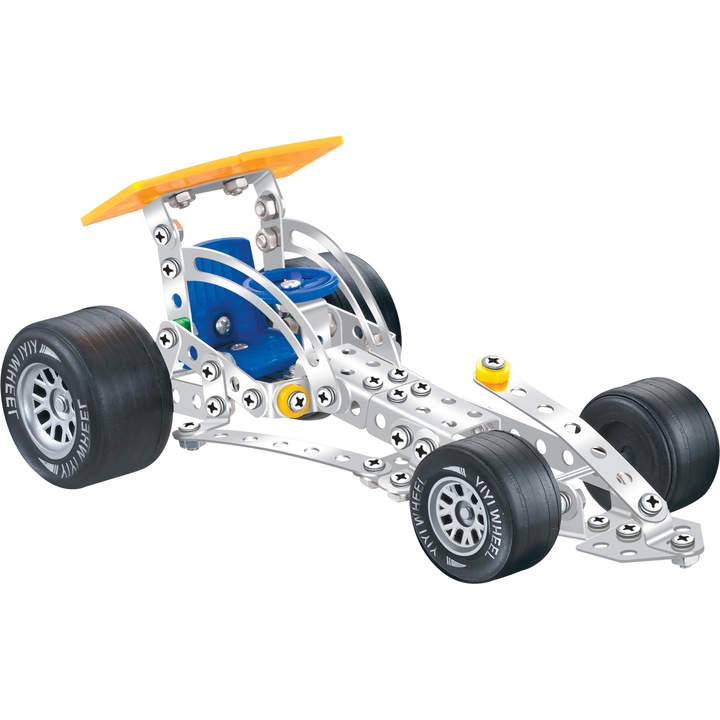 Set metalic de asamblare masina 3D, 148 piese