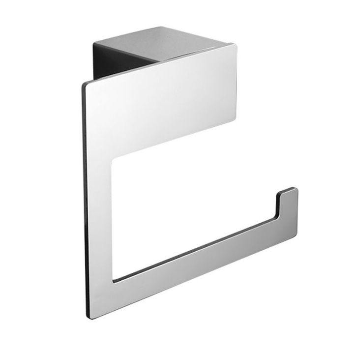 Kapitan Neo WC papír tartó, Fedő nélkül, Rozsdamentes acél AISI 304, Szatén