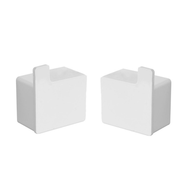 Kapitan Neo fogas, Egyágyas, Törülközőkhöz és törölközőkhöz, Rozsdamentes acél AISI304, Fehér szőnyeg