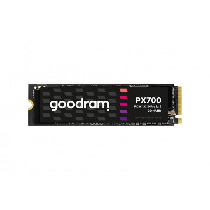 SSD GoodRam PX700, 4.1TB, PCIe 4.0, 7400MB/s citire, 6500MB/s scriere, M.2 2280