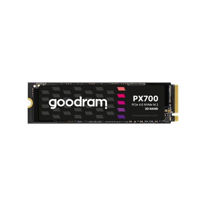 SSD, GoodRam, PX700, 1TB, PCIe 4.0, 7400MB/s citire, 6500MB/s scriere, M.2 2280