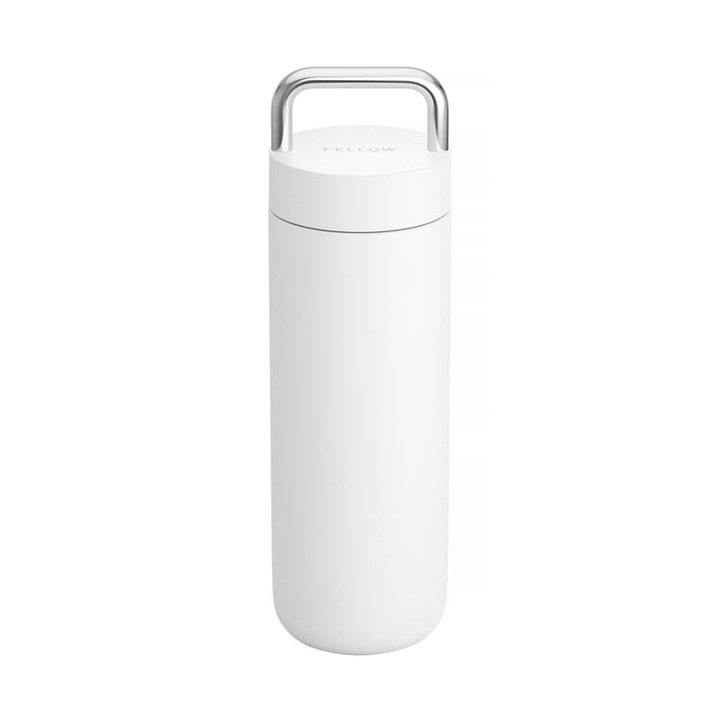 Cana termos, Fellow, Carter Carry, Ceramica, 591ml, Alb