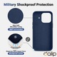 Кейс за Samsung Galaxy A42 5G, Dalip Silicon HQ Flex Armor, Navy blue