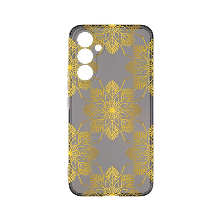 Husa BestCase® Grafit Silicon 1.5MM, Compatibila Cu Samsung Galaxy S23 FE, Gold, Antisoc, Anti-Galben, Rezistenta la uzura, Protectie Camera, GT 120