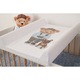 Saltea de infasat, Ceba Baby, ConfortFluffy Puffy Poly, 50x70 cm, Atasabila la patut, Fara BPA, 0 luni+, Multicolor