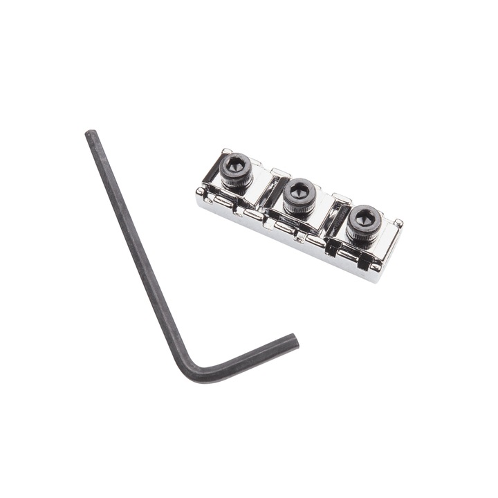 Заключващ нът за електрическа китара, Yellow Parts, EZ1350C, За Floyd Rose система, Хромиран