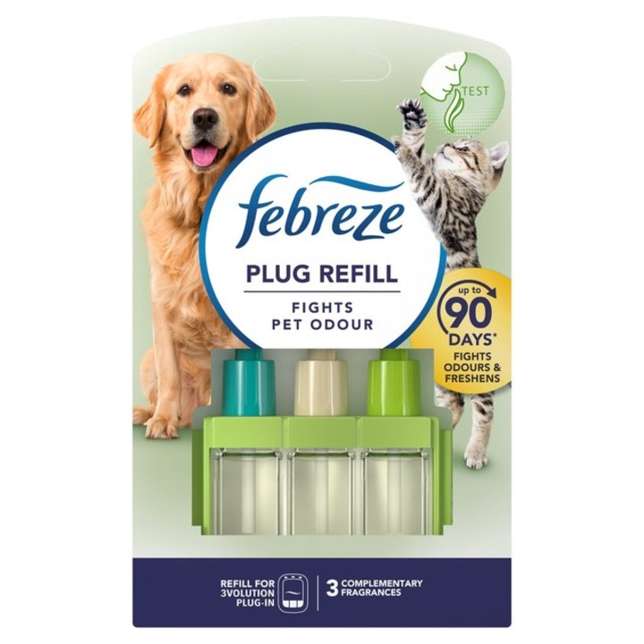 Utántöltő Febreze 3Volution Fights Pet Odor szobafrissítő, 1x20ml