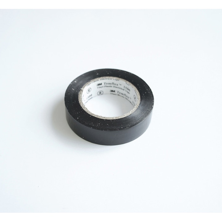 PVC, Изолирбанд лента, Черна, 15mm, 10m