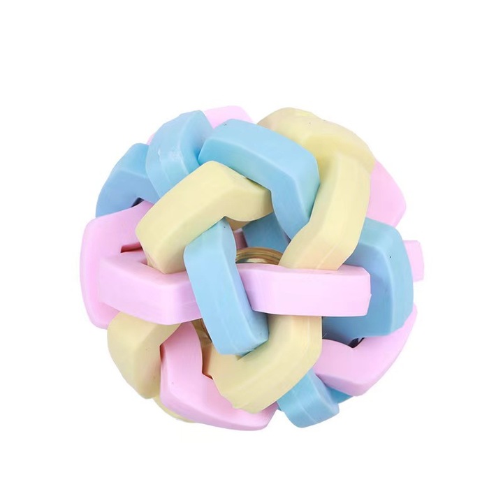 Jucarie pentru caini, Cauciuc, 5.9 cm, Multicolor