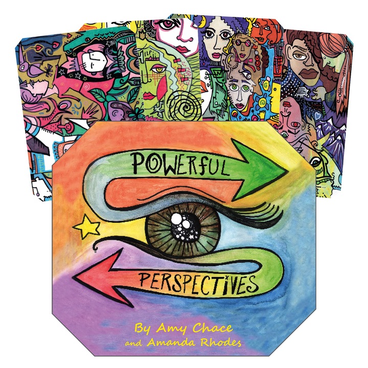 Pachet Oracle Cards "Powerful Perspectives", Schiffer Publishing, 2005