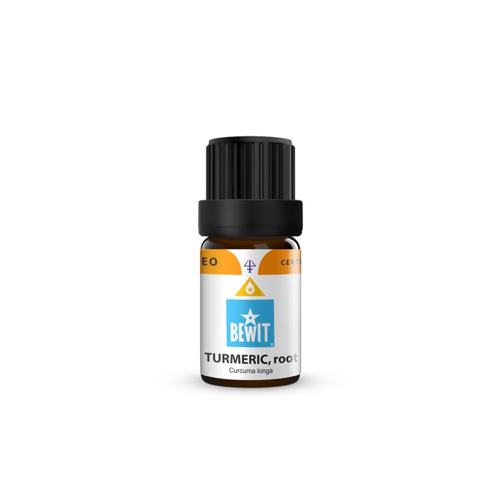 Чисто етерично масло от корен на куркума 5 ml, CTEO тестван