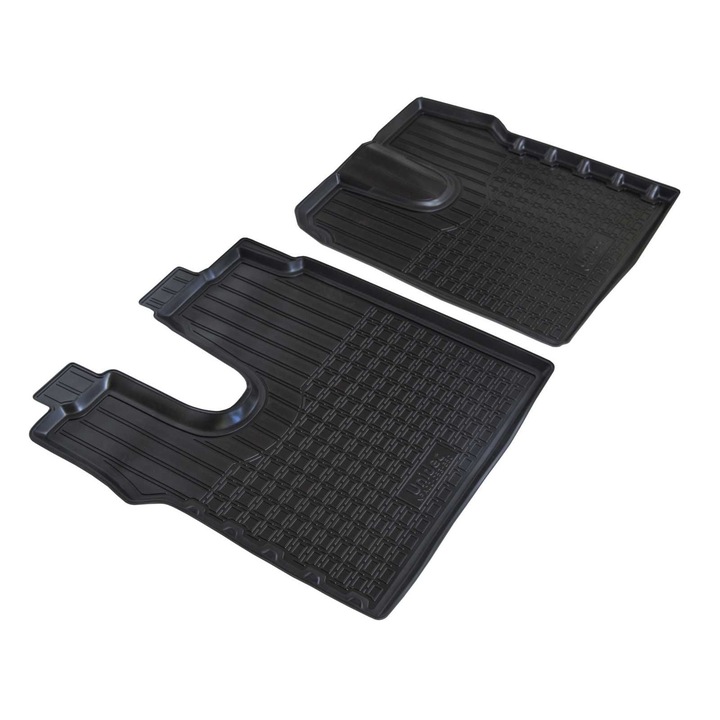 Covorase auto din cauciuc tip tavita NORM Premium, MAN TGS, 2007, 2 piese