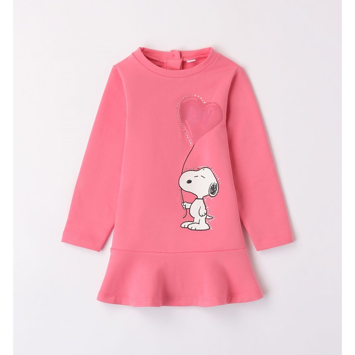 Snoopy ruha lanyoknak, rozsaszin, Rózsaszín