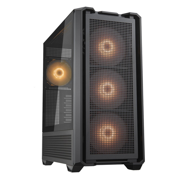 Carcasa PC ASUS Prime AP201, Mid Tower, fara sursa, alb