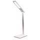 Lampa de masa LED alba cu incarcator wireless