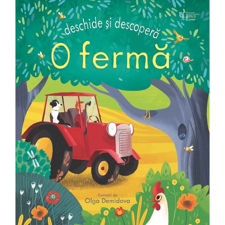 Deschide si descopera, O Ferma, Carte cu clapete, Usborne books