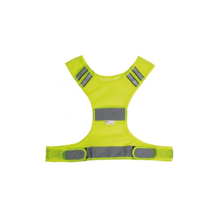 Флуоресцентна мрежеста спортна жилетка WKP705, Fluo Yellow, XL/2XL