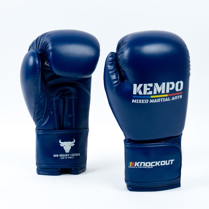 Kempo Kids Boxing Gloves Knockout 6 oz - 5/7 év / kék