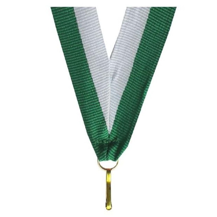 Въже за бял/зелен медал (11 mm)