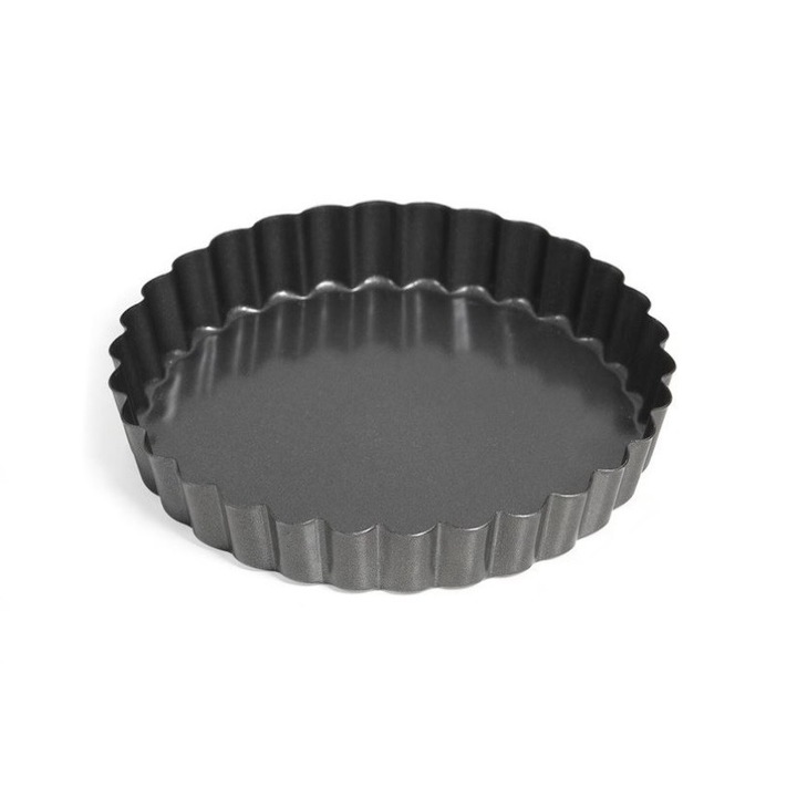 Forma pentru tarta, neaderenta, metalica, 13x4 cm