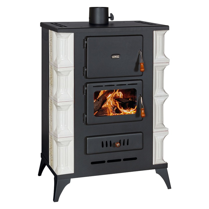 Soba metalica de gatit, Prity, S3W13 RK, 134 kg, 92 cm x 73 cm x 48 cm Ivoire