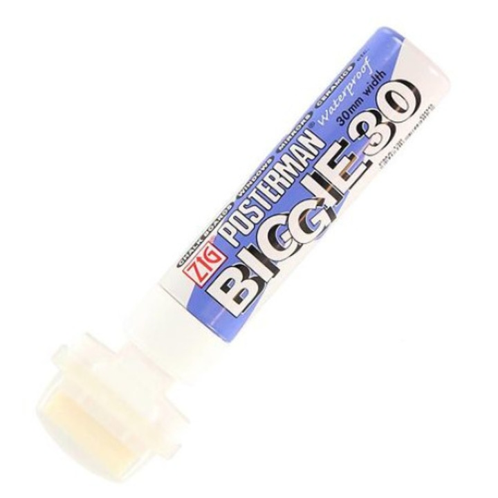 Marker Zig Posterman Biggie 30 fehér