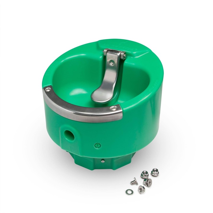 LA BUVETTE fűthető itató, állatoknak, rozsdamentes acél, 24V, 13l/perc, 300mm