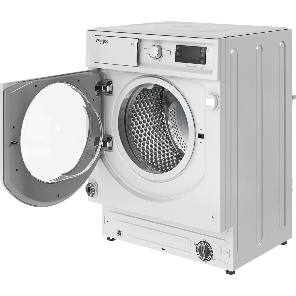 Masina de spalat rufe incorporabila Whirlpool BI WMWG 91485 EU, Al 6-lea Simt, FreshCare+, Motor inverter, 9 Kg, 1400 rpm, Clasa B, Alba