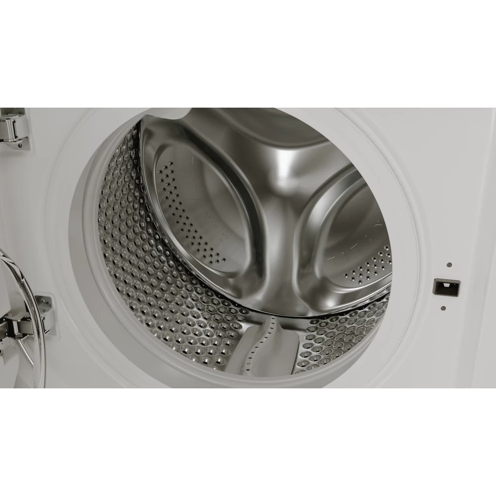 Masina de spalat rufe incorporabila Whirlpool BI WMWG 91485 EU, Al 6-lea Simt, FreshCare+, Motor inverter, 9 Kg, 1400 rpm, Clasa B, Alba