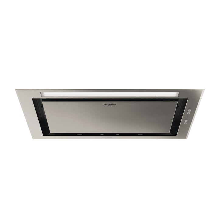 Whirlpool WCT3 63F LTX Аспиратор за вграждане, Inox, ширина 51,4 см, електромеханично управление, енергиен клас B