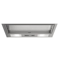 Hota Whirlpool WSK 64 FLS X, Inox, hota extrabila, clasa energetica C, iluminare LED, filtre de grasime lavabile, 3 nivele