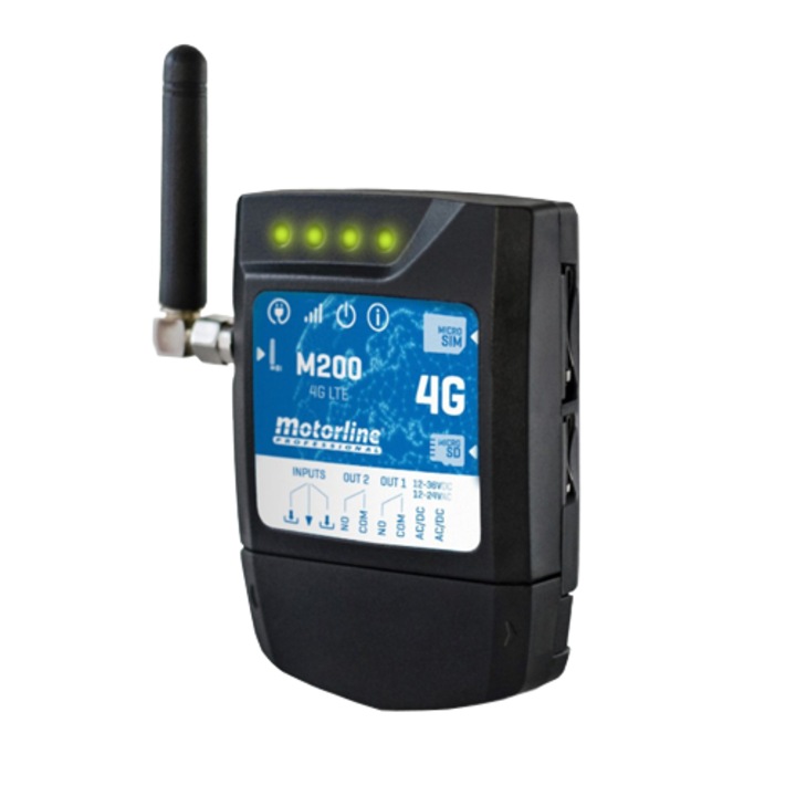 Контролер GSM si Bluetooth MOTORLINE GSM-M200