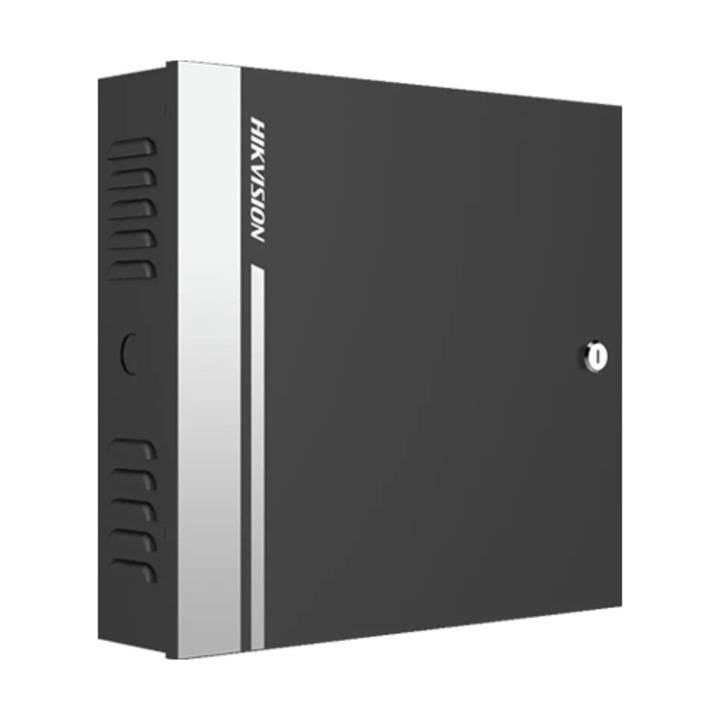 Centrala de control acces pentru 2 usi, conexiune TCP/IP, RS485, Hikvision DS-K2812