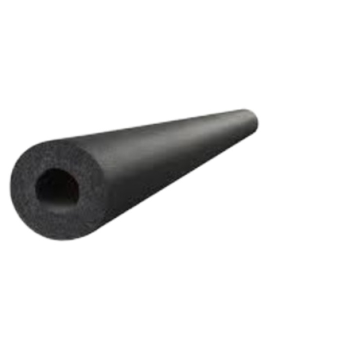 Tub izolator negru 1, 5 m, pentru tevi cu diametrul de 16 mm